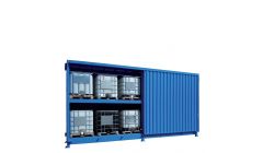 Stalen systeemcontainer WSC-F-E.2-70 - 12 x IBC